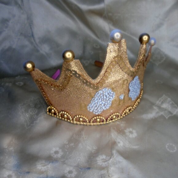 Women's Costume for Evil Queen + Crown with Blinking Lights - Picture 8 of 9